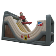 inflatable bouncer slide